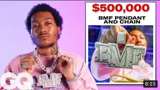 Lil Meech Shows Off His Insane Jewelry Collection | On the Rocks GQ | REACTIONS BRTV+