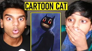 WE BOUGHT CARTOON CAT FROM THE DARK WEB AT 3AM!! (SCARY)