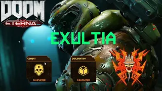 Doom Eternal : Exultia- Nightmare Difficulty (All Collectibles/All Battle encounters)
