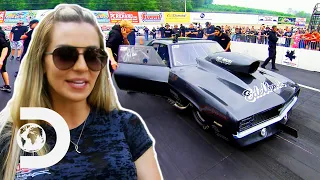 Lizzy Musi SNATCHES A Last Second Win From David Gates | Street Outlaws: No Prep Kings