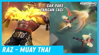 Skin Lokal Spesial Untuk AOV Thailand - Raz Muay Thai - Arena of Valor (AOV)