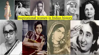 Inspirational women in Indian history|International women day|Great Indian women in History