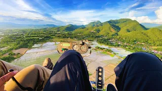 Pai(from the sky) Thailand - Mae Hong Son Motorbike Tour Episode 4