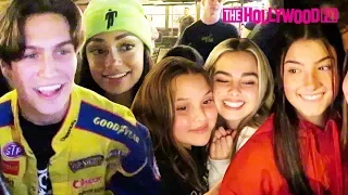 Charli D'Amelio, Chase Hudson, Addison Rae & More From Hype House Mobbed By Fans At The Grove