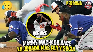 El día que MANNY MACHADO HIZO la JUGADA más SUCIA y FEA de la HISTORIA | MLB