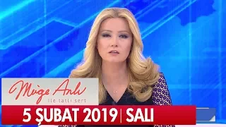 Müge Anlı ile Tatlı Sert 5 Şubat  2019 Salı  - Tek Parça