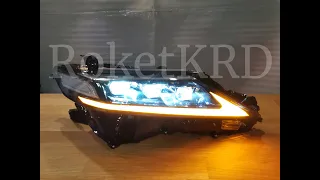 Фары Toyota Camry 70 LED стиль Lexus