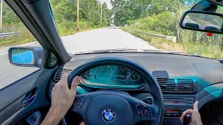 2004 BMW e46 330i ZHP - POV Test Drive by Tedward (Binaural Audio)