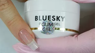 Moje pierwsze wrażenie Bluesky Polska Gum Gel i dual form/ my first impression with Bluesky Gum Gel