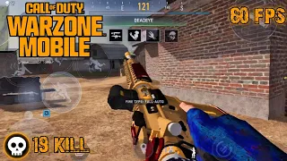 WARZONE MOBILE (M4)  INTENSE GAMEPLAY 60 FPS - POCO X3 PRO