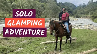 Solo Glamping Birthday Trip | Salento, Filandia and Cocora Valley Pt 1 || Ariventuras in Colombia 🇨🇴