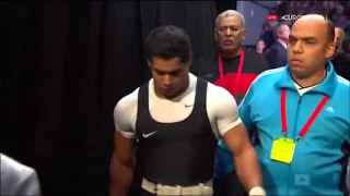 Mohamed Ihab (77 kg) Clean & Jerk 193 kg - 2015 World Weightlifting Championships