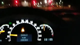 Couple pulls and launches in my 2005 S600 (with a car full of people)