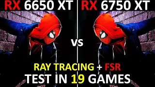 RX 6650 XT vs RX 6750 XT | Test in 19 Games | 1080p - 1440p | How Big Is The Difference? 🤔 | 2024