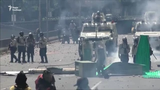 Массовые беспорядки в столице Венесуэлы