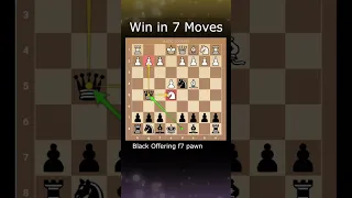 Blackburne Schilling Gambit | Win in 7 Moves