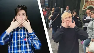 MUSICAL.LY IN PUBLIC! 😂