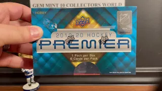 2019-20 UPPER DECK PREMIER HOCKEY BOX BREAK