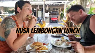 Lunch At A nice Local Restaurant In Nusa Lembongan