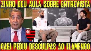 ZINHO DEU AULA SOBRE A ENTREVISTA DE GABIGOL "ELE PEDIU DESCULPAS E ACREDITO QUE AGORA..."