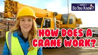 How do Cranes work? 🏗️ Maddie's Do You Know? 👩