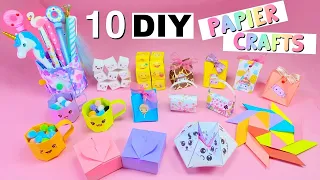 10 DIY GEWELDIGE PAPIEREN AMBACHTEN IDEEEN - Schoolbenodigdheden, Fidget Toys en meer...