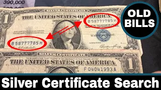 Old Bills - Searching Silver Certificates for Star Notes, Fancy Serial Numbers and Rare Notes