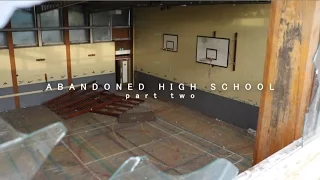 Exploring Haunted ABANDONED High School! (Part 2)