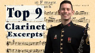 TOP 9 Most Requested Excerpts for Clarinet and Bass Clarinet!
