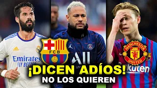 ¡QUEDAN FUERA! 8 CRACKS que SE VAN DE SUS CLUBES en este MERCADO DE VERANO 2022 - SALIDAS