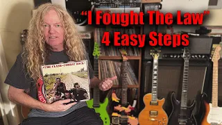 THE CLASH! Learn I Fought The Law by The Clash in 4 Easy Steps