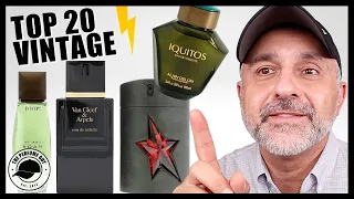 TOP 20 Men's DISCONTINUED FRAGRANCES | Men's Vintage Perfumes Ranked