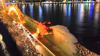 Hàng ngàn người tham dự Lễ hội tại Cầu Rồng - Đà Nẳng
