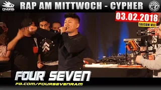 RAP AM MITTWOCH DÜSSELDORF: 03.02.18 Die Cypher feat. FOUR SEVEN, GIER, G-BALLA, SAMI uvm. (1/4)