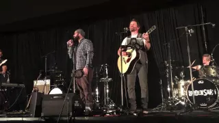 Supernatural Toronto Convention 2016- SNS Jason and Rob singing Slightest Thing