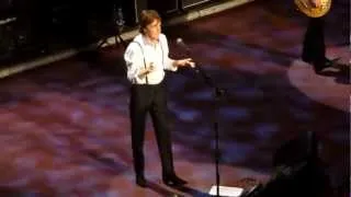 Paul McCartney, Live at the Royal Albert Hall. 29th March 2012. Part Five