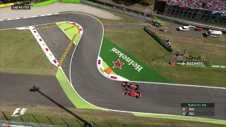 Ricciardo's Last-Gasp Pass On Raikkonen | F1 Best Overtakes of 2017
