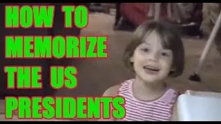 6 year old memorizing presidents of usa