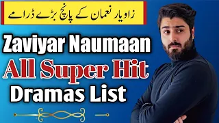 Zaviyar Noman Top 5 Dramas List - Zaviyar noman dramas