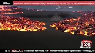 🔴Noticia - Dos lenguas de lava se unen a 600 metros por hora