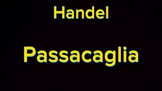 Handel / Halvorsen - Passacaglia | Гендель / Хальворсен - Пассакалья | DavPiano