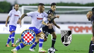 Hajduk vs Vitoria Guimaraes 3 - 1 | SVI GOLOVI/ALL GOALS | SAŽETAK HD | Conference league 4.8.2022.