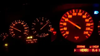 BMW E39 530i vs 530d Acceleration 0-100