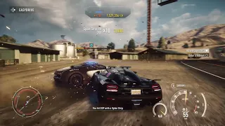 Wrecking 100 cops in one go - Need for Speed Rivals