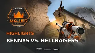 Highlights: КennyS vs HellRaisers, FACEIT Major: London 2018 - New Legends Stage