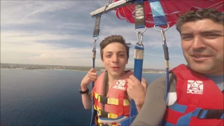 Parasailing, Ayia Napa, Cyprus