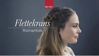 Romantisk flettekrans