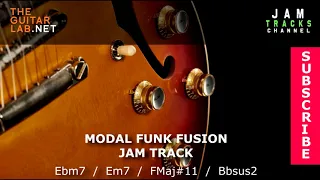 Funk/Fusion Guitar Jam Track (Modal) - Jamtrackschannel -