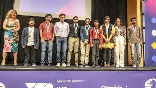 Indian team MGD1 wins bronze medal at the FIDE World Rapid Teams 2023