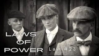 Law of Power #23 | Peaky Blinders- Concentrate Your Forces